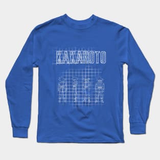 kakaroto blueprint. Long Sleeve T-Shirt